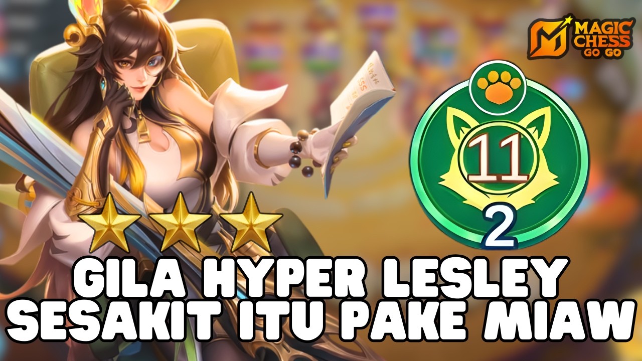 INI GILA SIH DAMAGENYA 1JT+++ LESLEY B3 DI TAMBAH MYSTIC MEOW FULL SINERGI SEKALI ULTY ILANG SEMUA