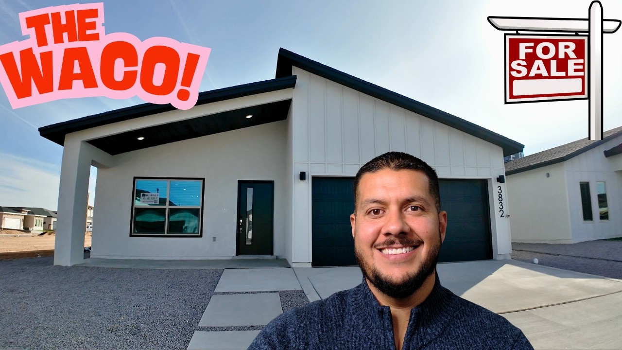 New Construction Home in El Paso | WACO Floorplan by BIC Homes | 4 Bed 2 Bath Single Story Tour