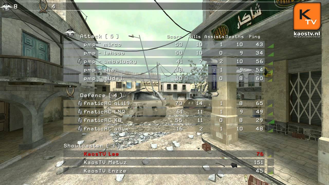 Fnatic vs PMP CyberGamer COD4 Promod
