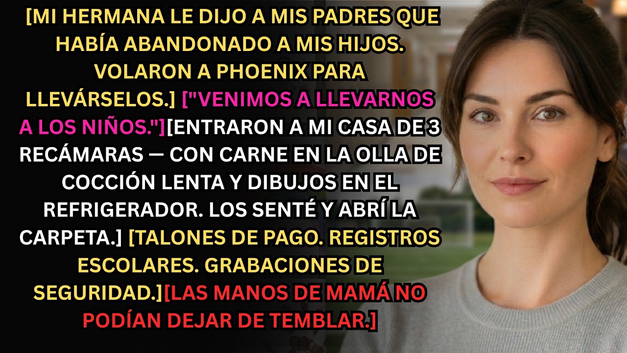 Mi Hermana Dijo Que Abandoné A Mis Hijos—Mis Padres Volaron Y Descubrieron La Verdad
