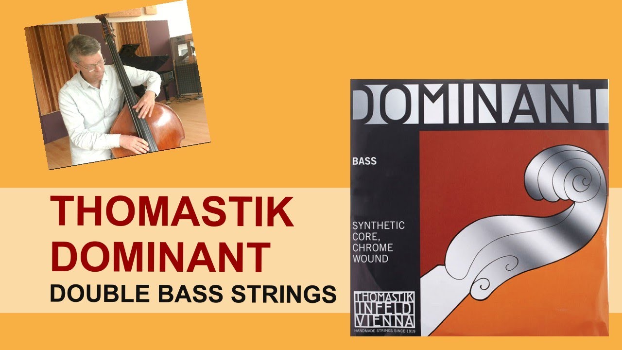 Обзор басовых струн: Thomastik Dominant (синтетический сердечник — хромированная обмотка)