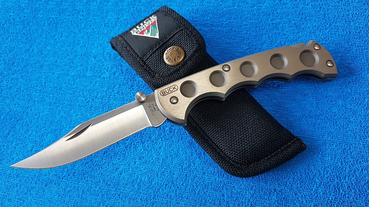 BUCK 560 Titanium a escena: Una 110 modernizada con titanio.