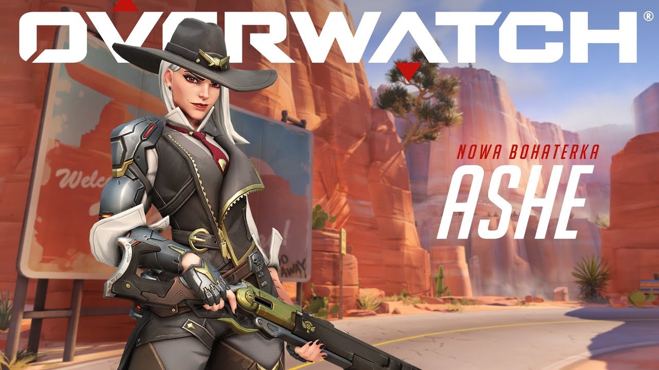 Bohaterowie Overwatch: Ashe (PL)