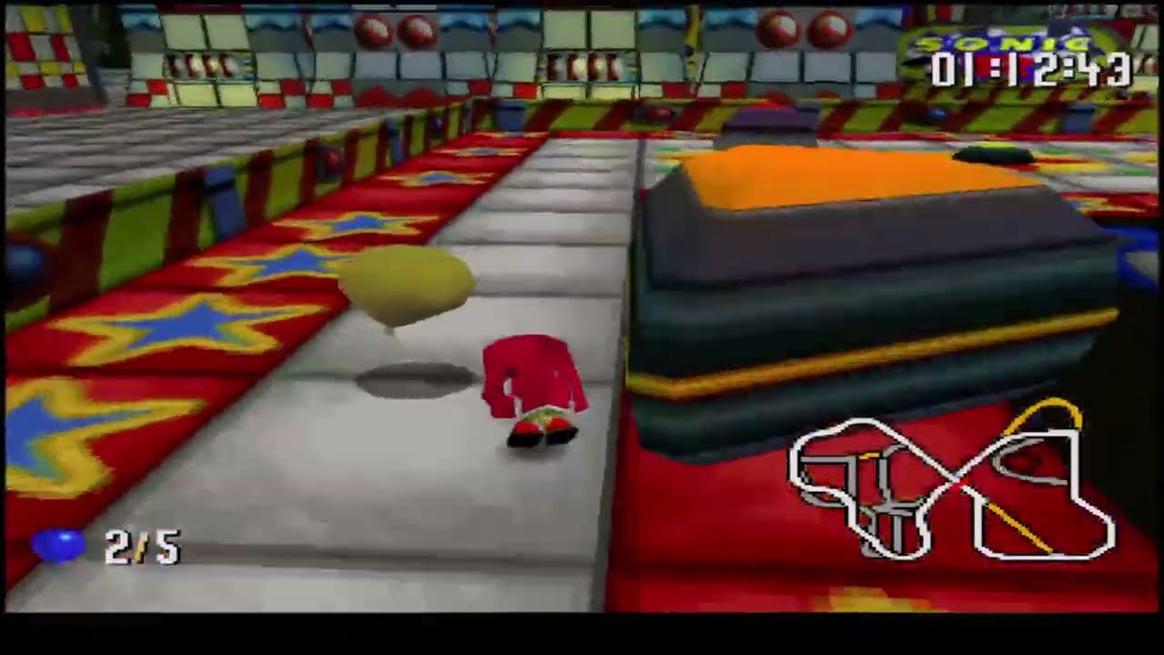 Sonic R - get 5 ballons on every map