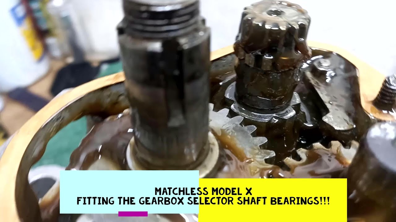 Matchless Model X - Fitting the Gearbox Inner Casing - Again!!