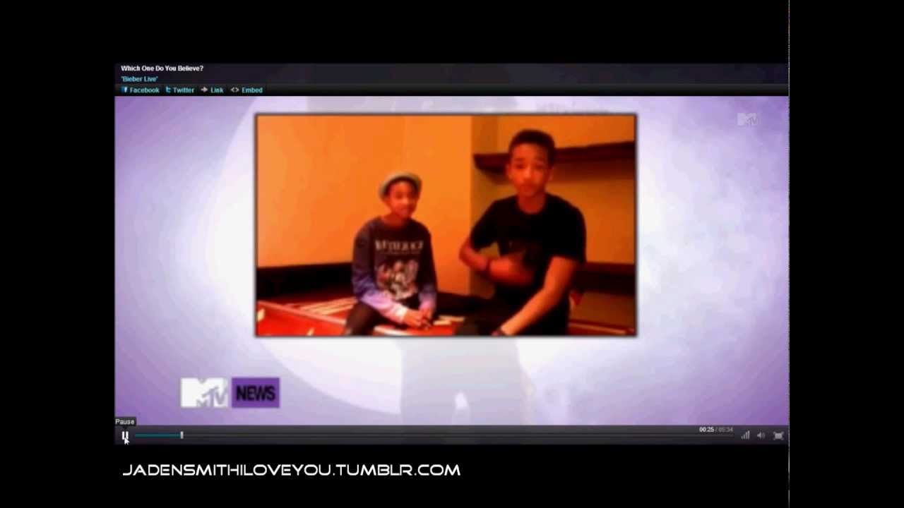 Jaden Smith y Willow Smith - MTV - Hablando sobre #Believe