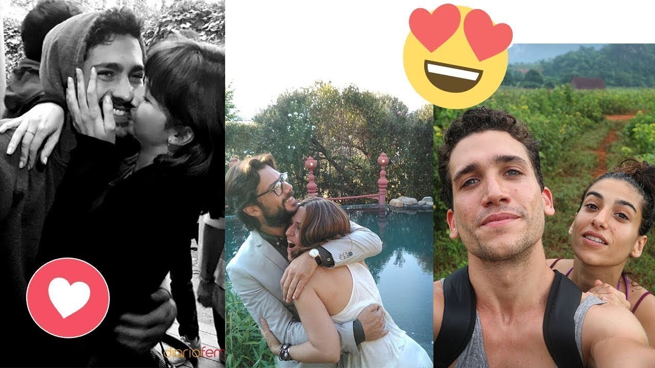 Las parejas en la vida real de los actores de LA CASA DE PAPEL