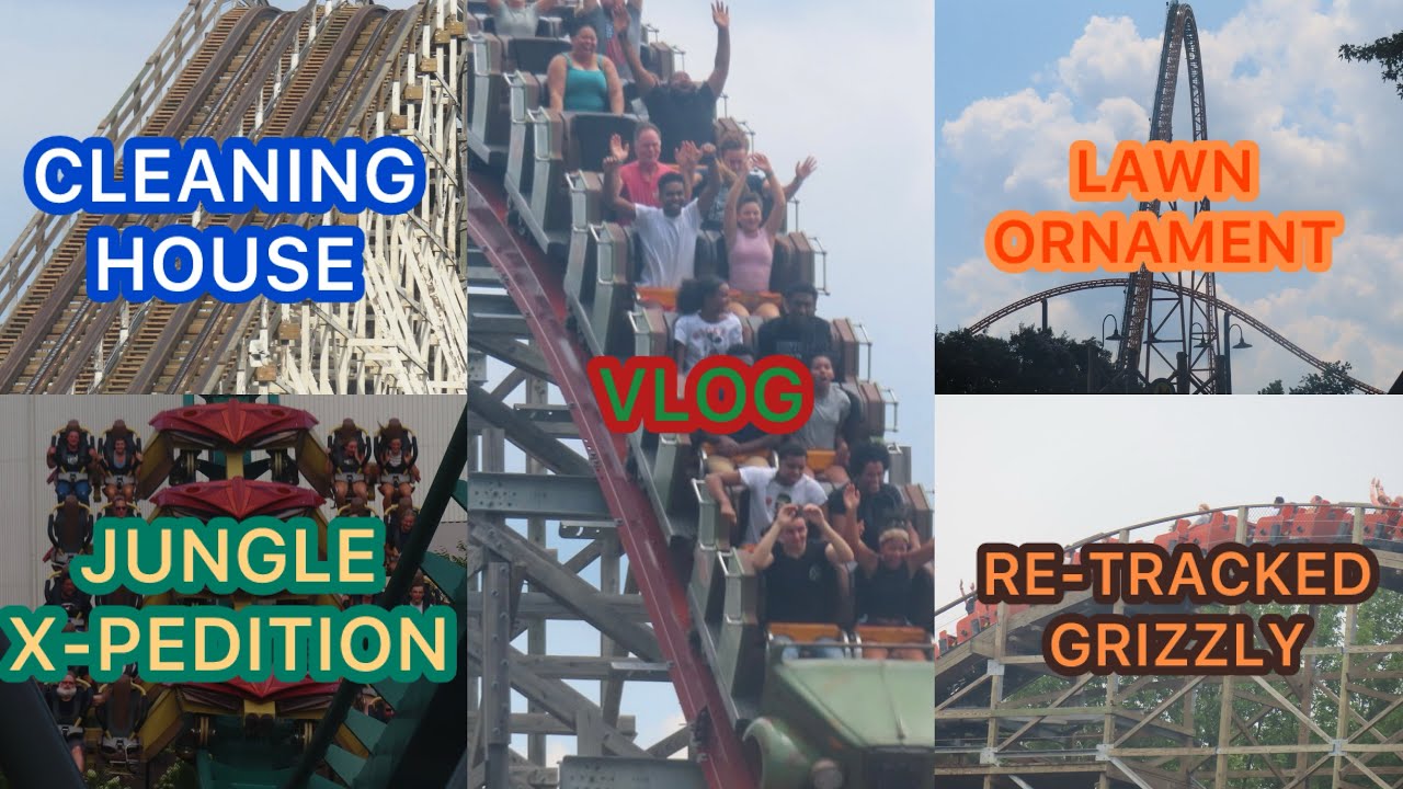 Cleaning House in Doswell: Kings Dominion 2025 Vlog