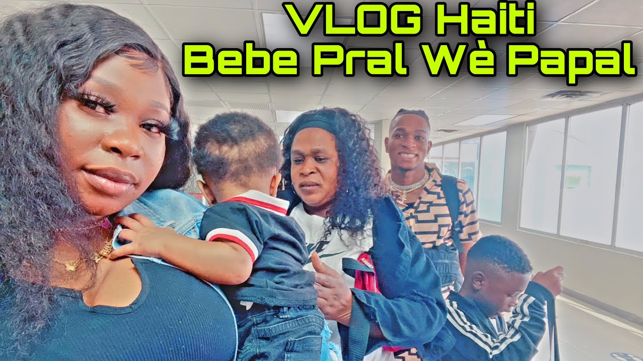 Men REAKSYON Blanson Le Li Te Fek We Bebe A (Haiti Vlog)