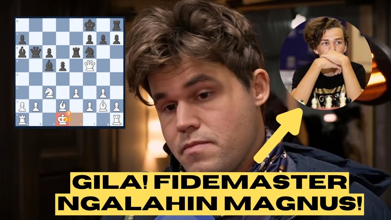 Magnus Carlsen Dikalahkan Pecatur Rusia yang Nggak Terkenal?! Gila Si Ini!