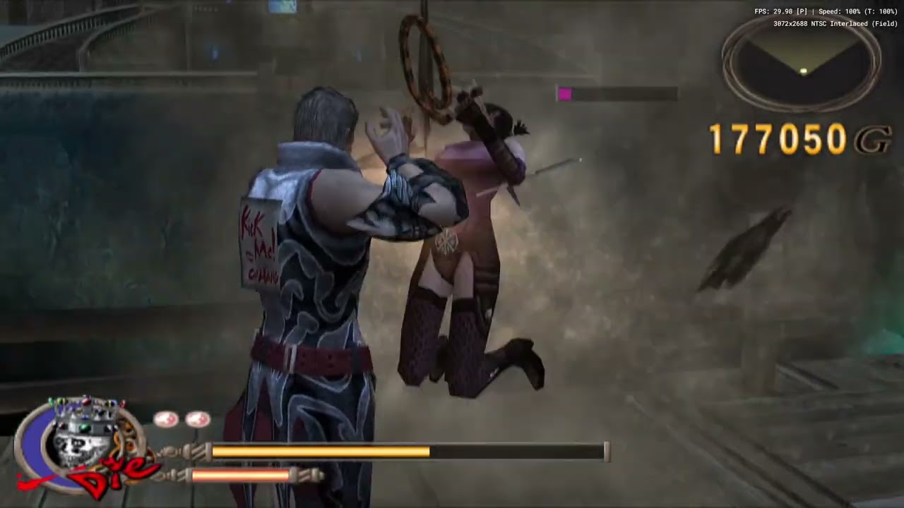 God Hand Kick Me Sign Hard Stage 6 Part3 LvL 4(Die) All Enemies