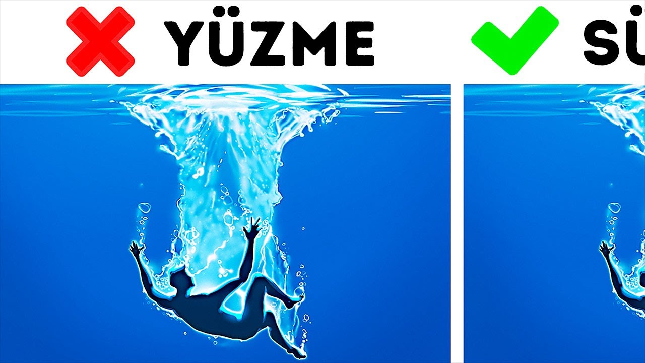 Hayatınızı Kurtaracak 7 Yüzme Kuralı