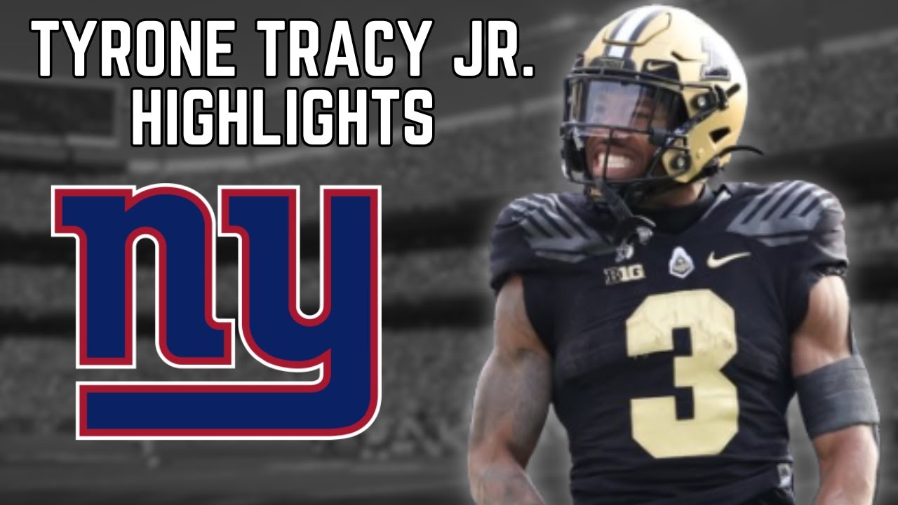 Tyrone Tracy Jr. Highlights || Welcome to the Giants ||🔥