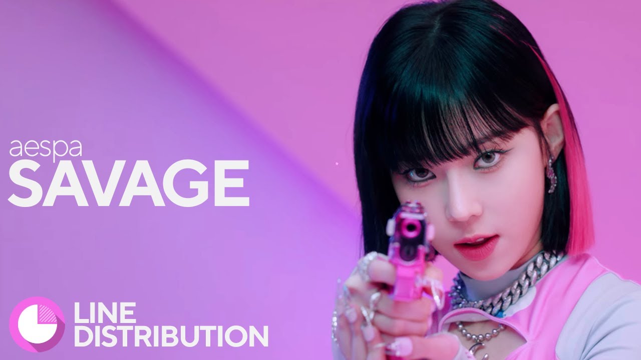 • aespa • Savage • Line Distribution • 에스파 •