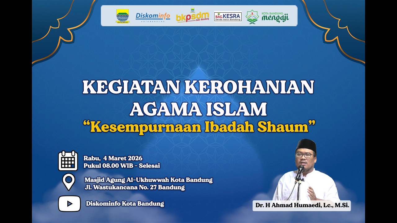 Live - Kegiatan Kerohanian Agama Islam 