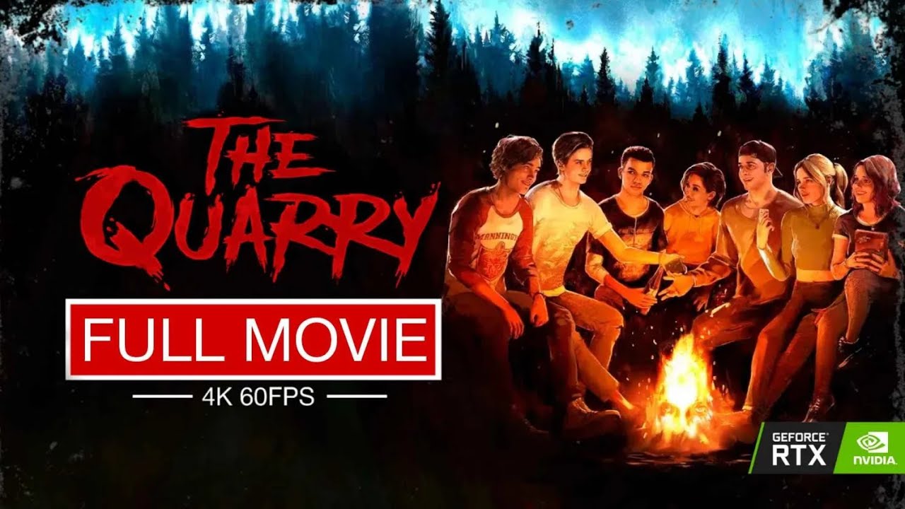 The Quarry - All Cutscene Full Game Movie (Everyone Lives) 4K 60FPS