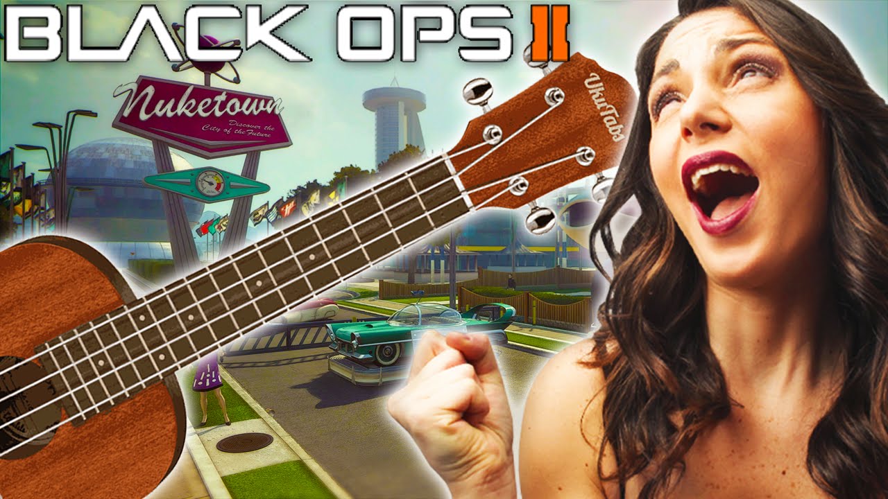 Singing/Playing Ukulele on Black Ops 2 - Singing Funny Moments