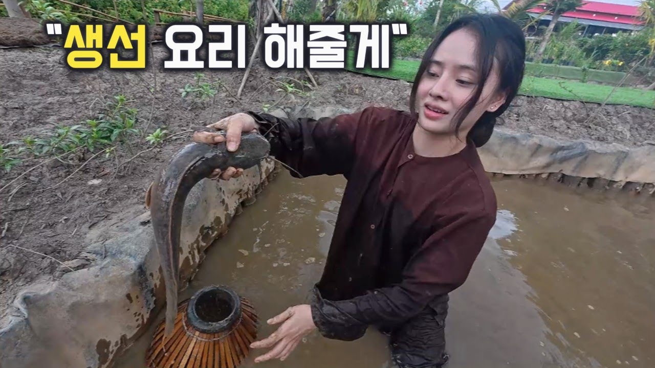 베트남 시골 여자와 현지 로컬 수영장에 갔습니다 EP.9 🇻🇳