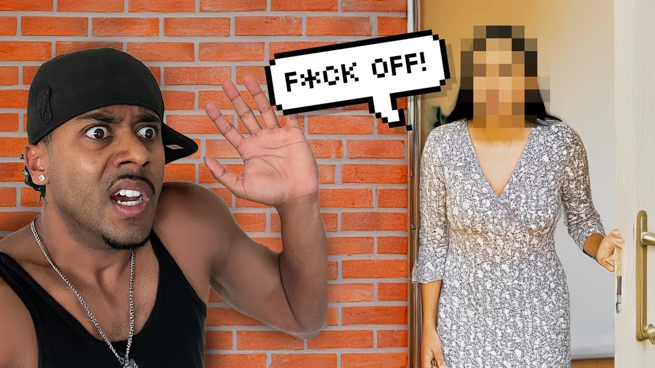 DING DONG DITCHING THE SAME HOUSE IN THE HOOD!!