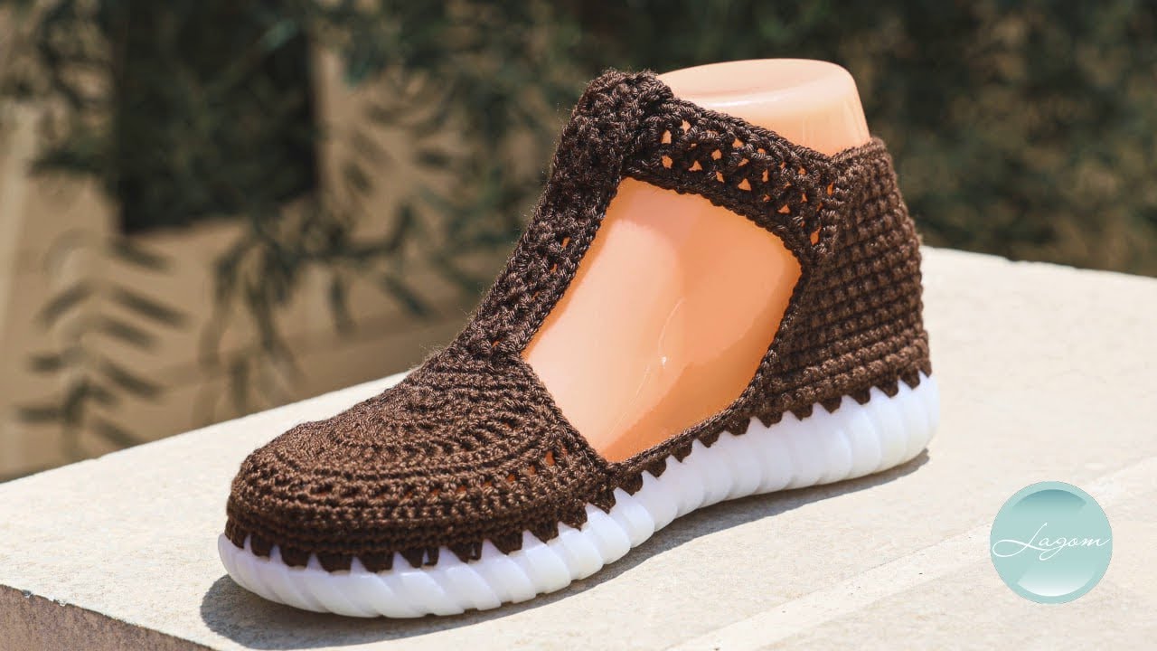 💥 Tуфли Brown| Бесплатный мастер-класс  | Учимся вязать обувь крючком | CROCHET SHOES