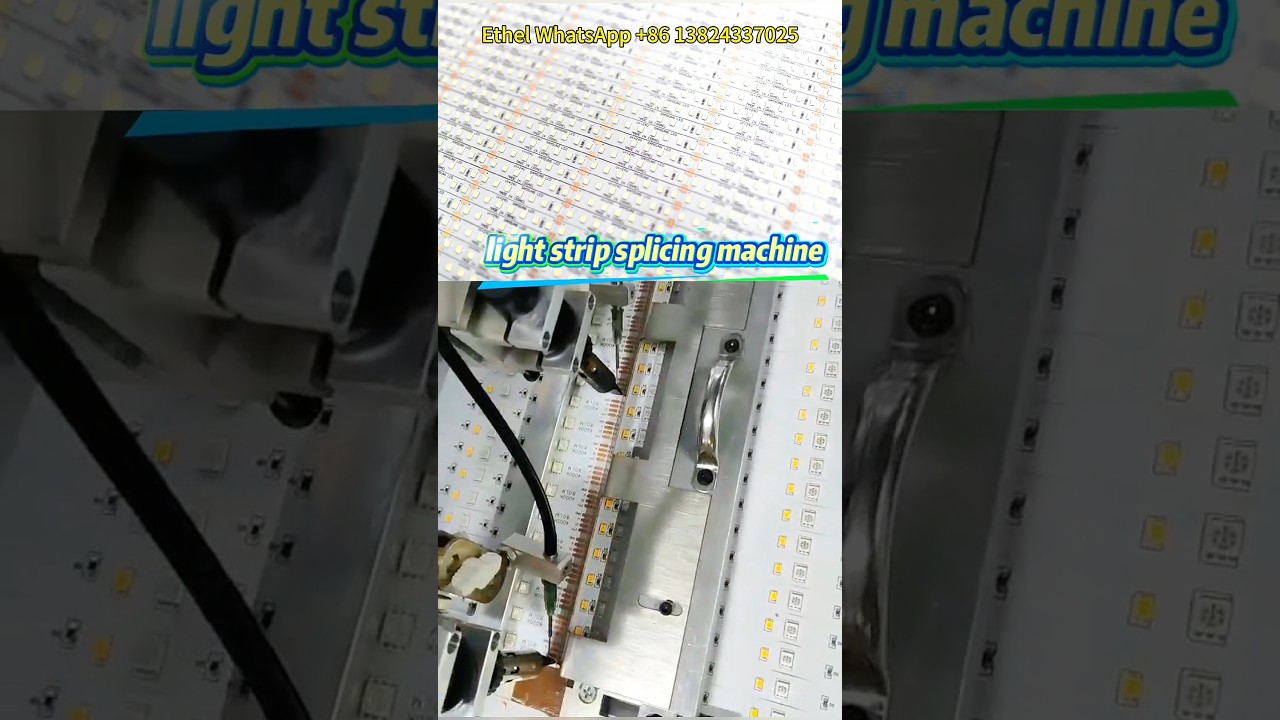 LED Light Strip Automation | Fast Soldering Machine + PCB Separator
