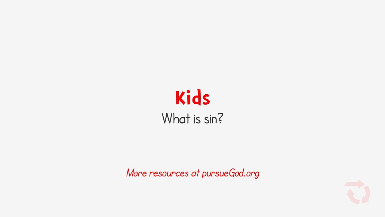 What Is Sin? An Explanation for Kids