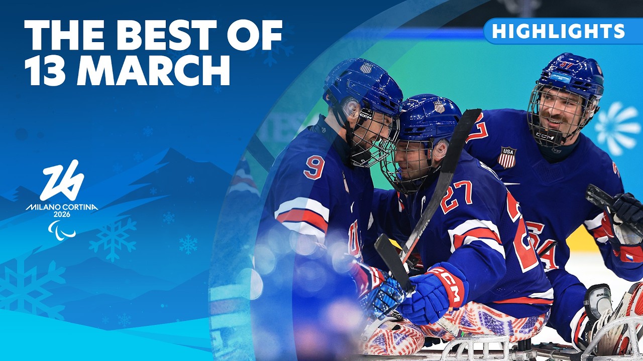 🔥 Основные моменты &ndash; Лучшее из 13 марта | Паралимпийские зимние игры 2026 в Милане и Кортине ❄️