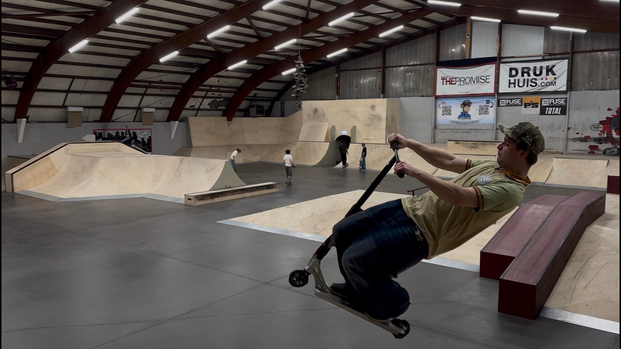 nieuwe tricks leren bij skatepark the promise