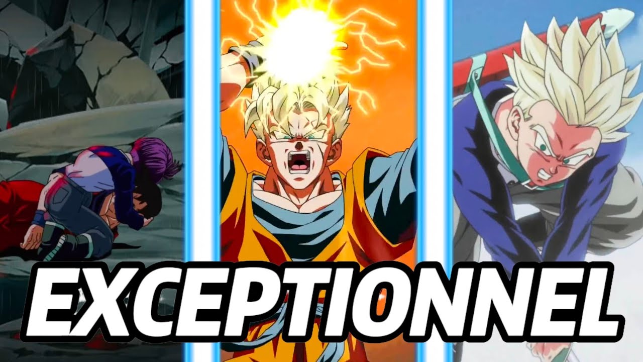 J'EN PERDS LES MOTS !!! | REACT ET ANALYSE DE MIRAI GOHAN REVIVE MIRAI TRUNKS LR INT | DOKKAN BATTLE