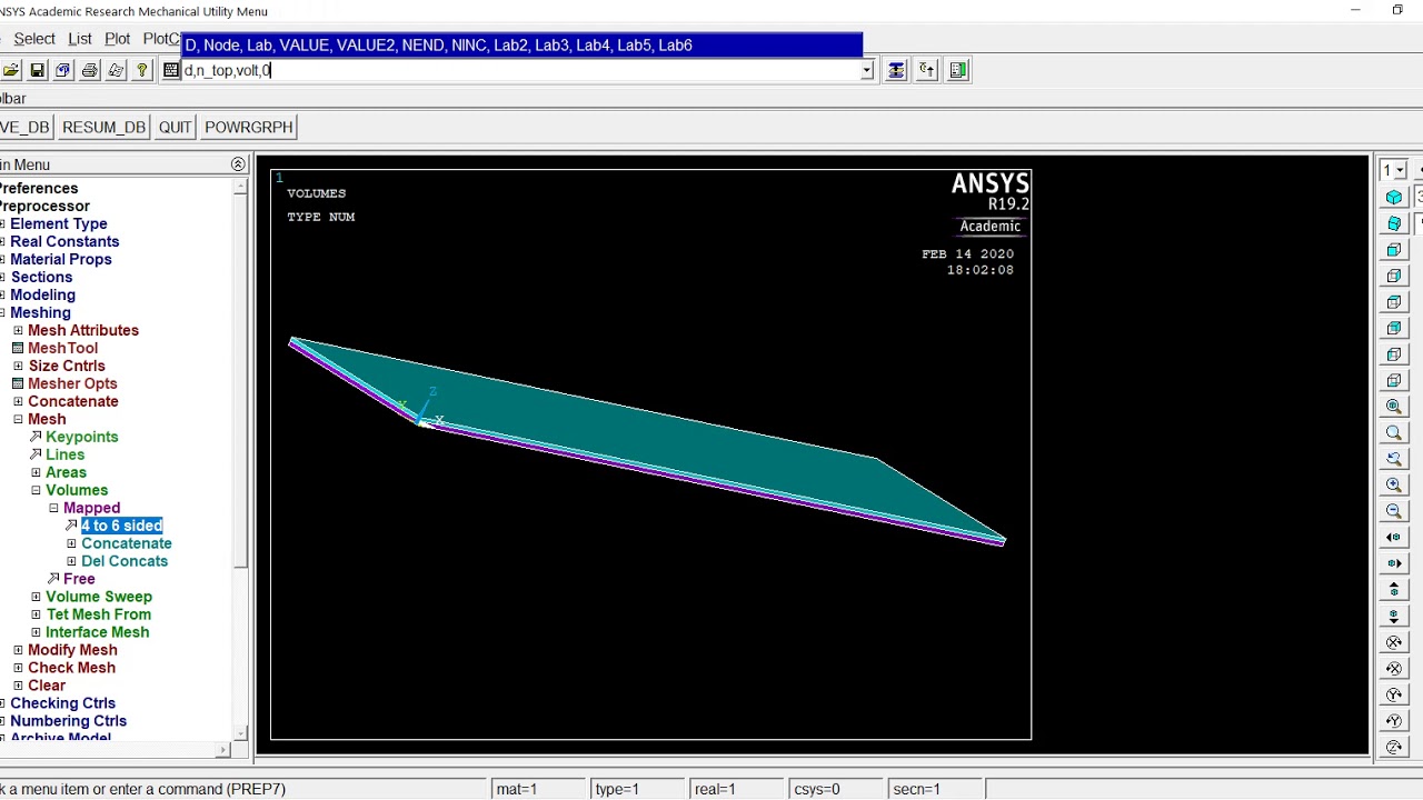 Piezoelectric Energy Harvesting Analysis by Ansys APDL