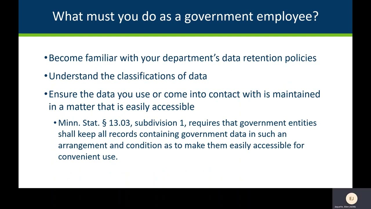 Data Practices Act: What All Employees Need to Know