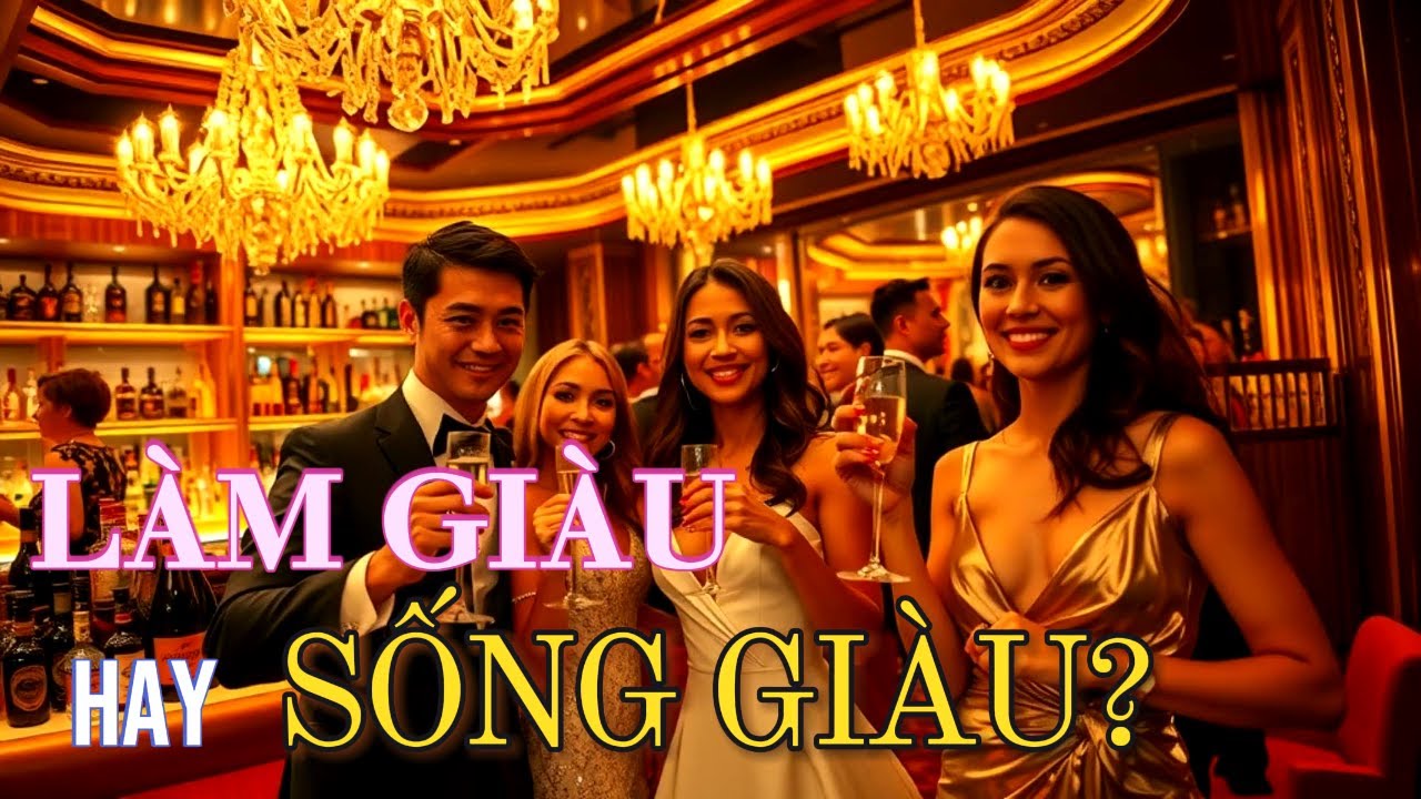 Làm giàu cho chính mình, đừng sống giàu như người khác