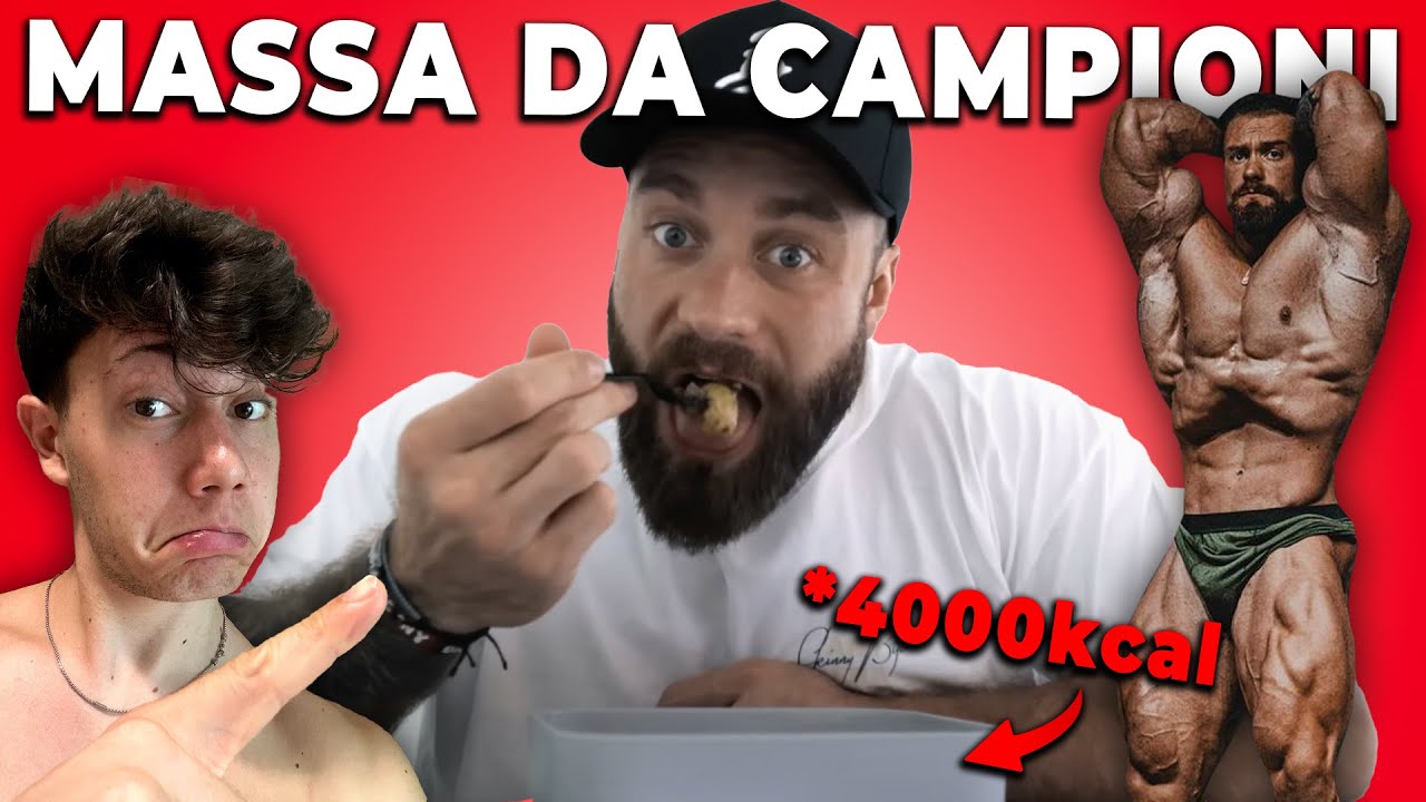 La DIETA di BUMSTEAD per la MASSA🥩 - Che ALIMENTI devi usare in BULK ?