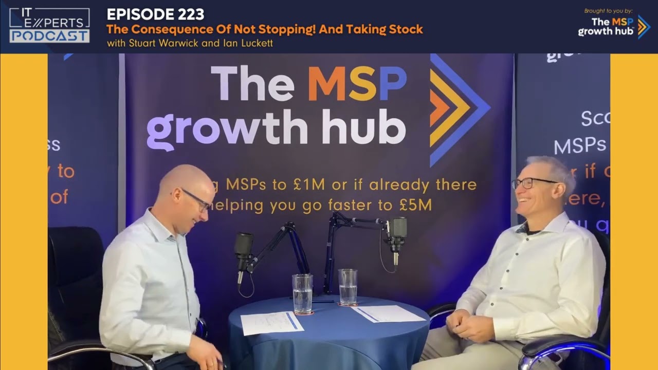 Podcast EP223- Ask Stuart #18- The Consequence of Not Stopping! And Taking Stock with Stuart and Ian