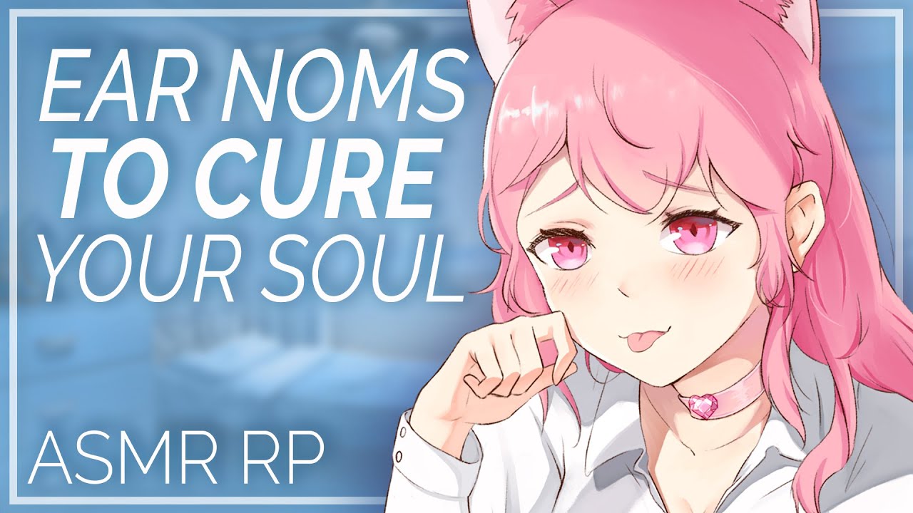 ASMR - Ear Noms from a Cat Girl (Ear Attention)