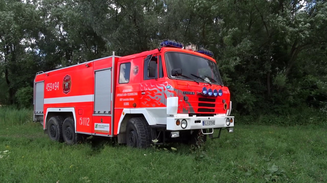 OSP KSRG Łososina Górna - Pokaz Wyposażenia