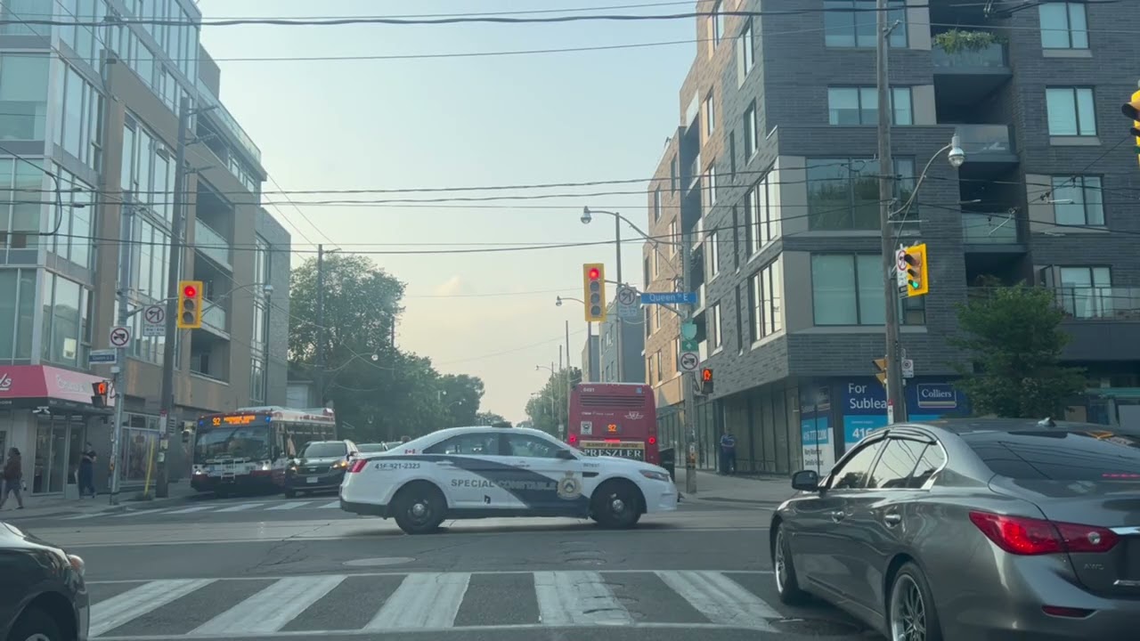 Sunny Drive Toronto | Lake Shore Blvd E, Woodbine Beach to Victoria Park Ave | 4K POV No Traffic
