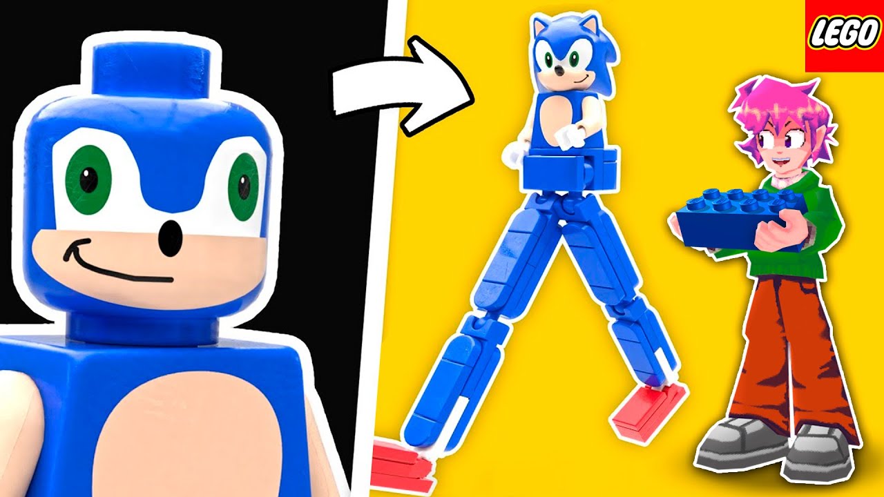 Cree SONIC en LEGO pero esta CURSED | Neto reacciona a BLOKEST