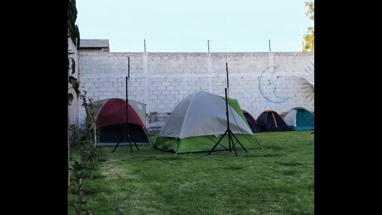 Antena Multibanda para campamento o  móvil