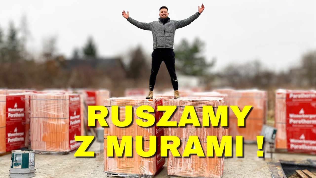 Przygotowania do murowania ścian