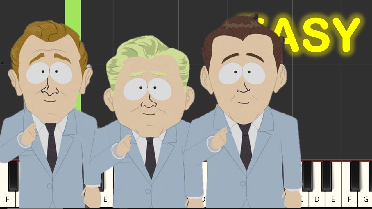 South Park Jackin' It in San Diego Piano Tutorial