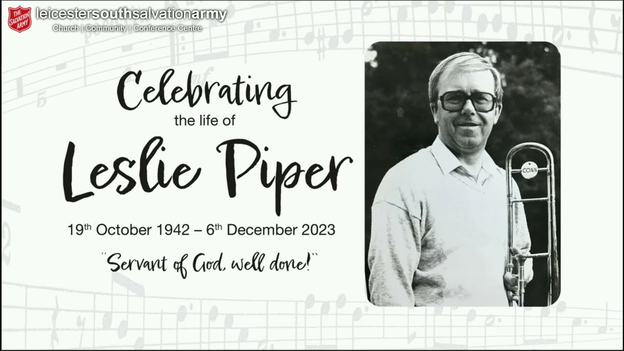 Celebrating the life of Leslie Piper - 