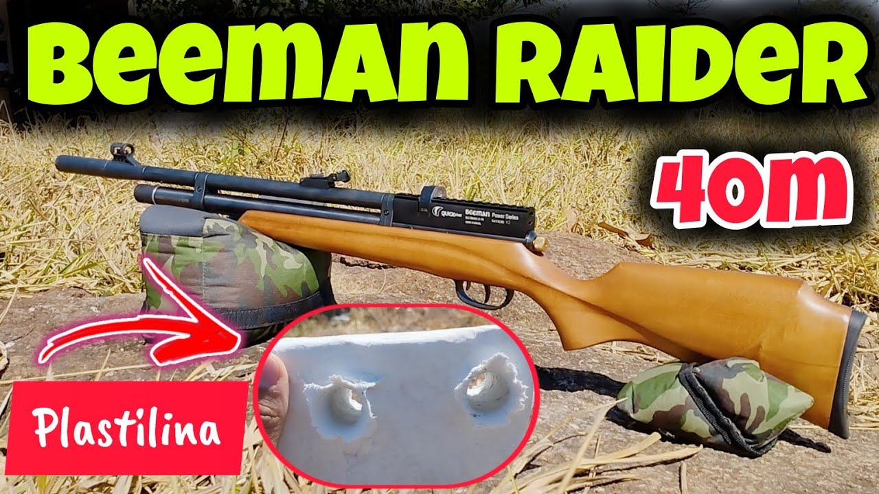 Beeman Raider: Slug MONSTER 40 metros na Argila/Plastilina