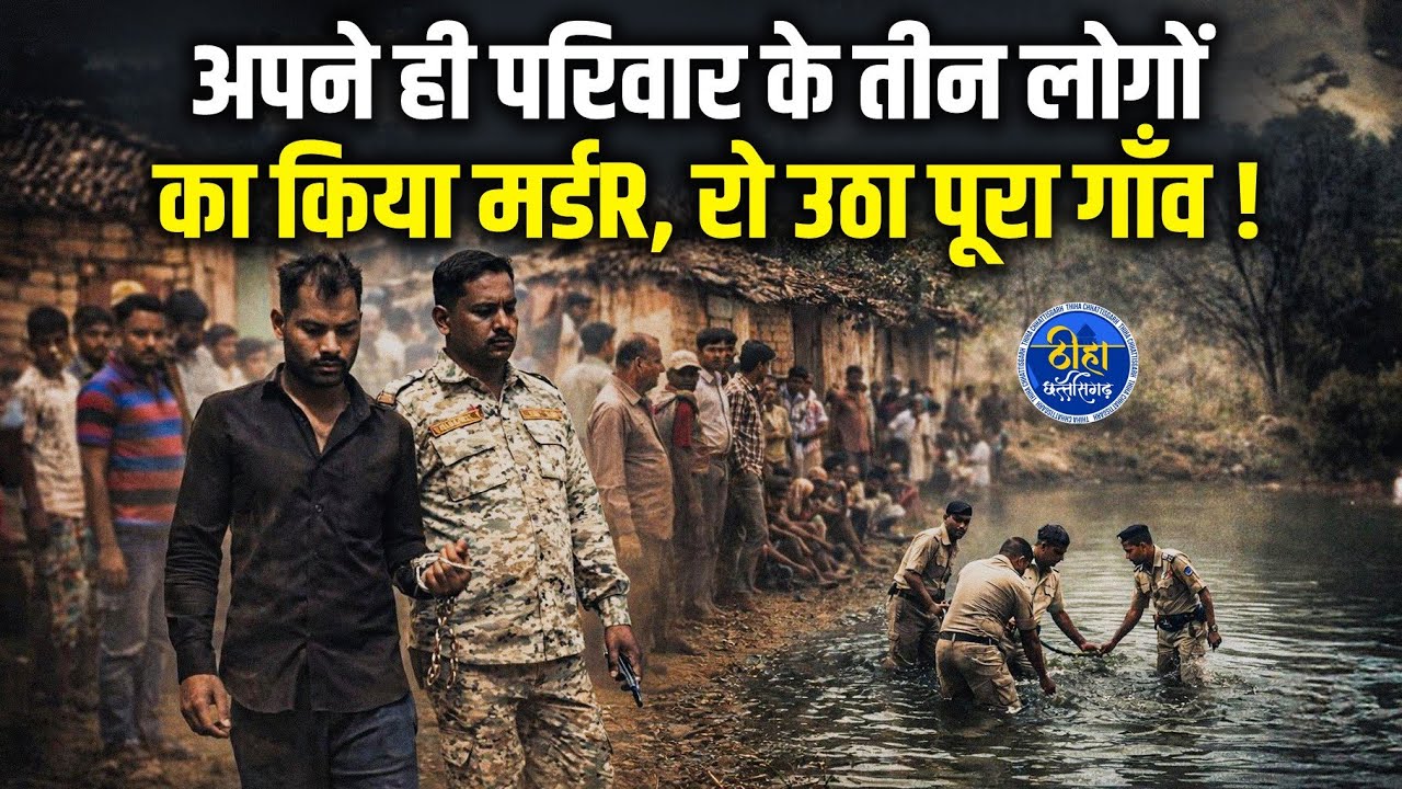 OMG: युवक ने अपने ही परिवार के तीन लोगों का किया Mर्डR | रो उठा पूरा गाँव | Sarangarh | Dongaripali 