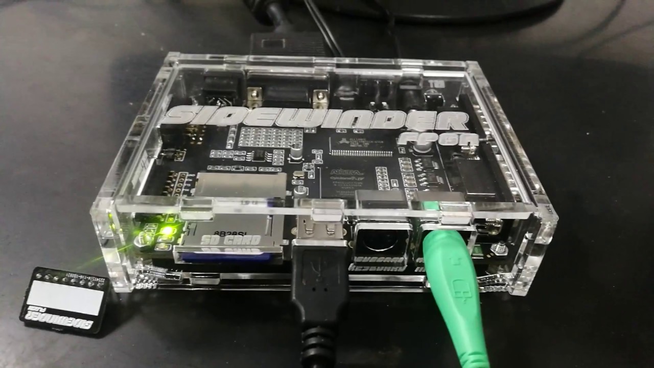 Sidewinder FPGA ready!
