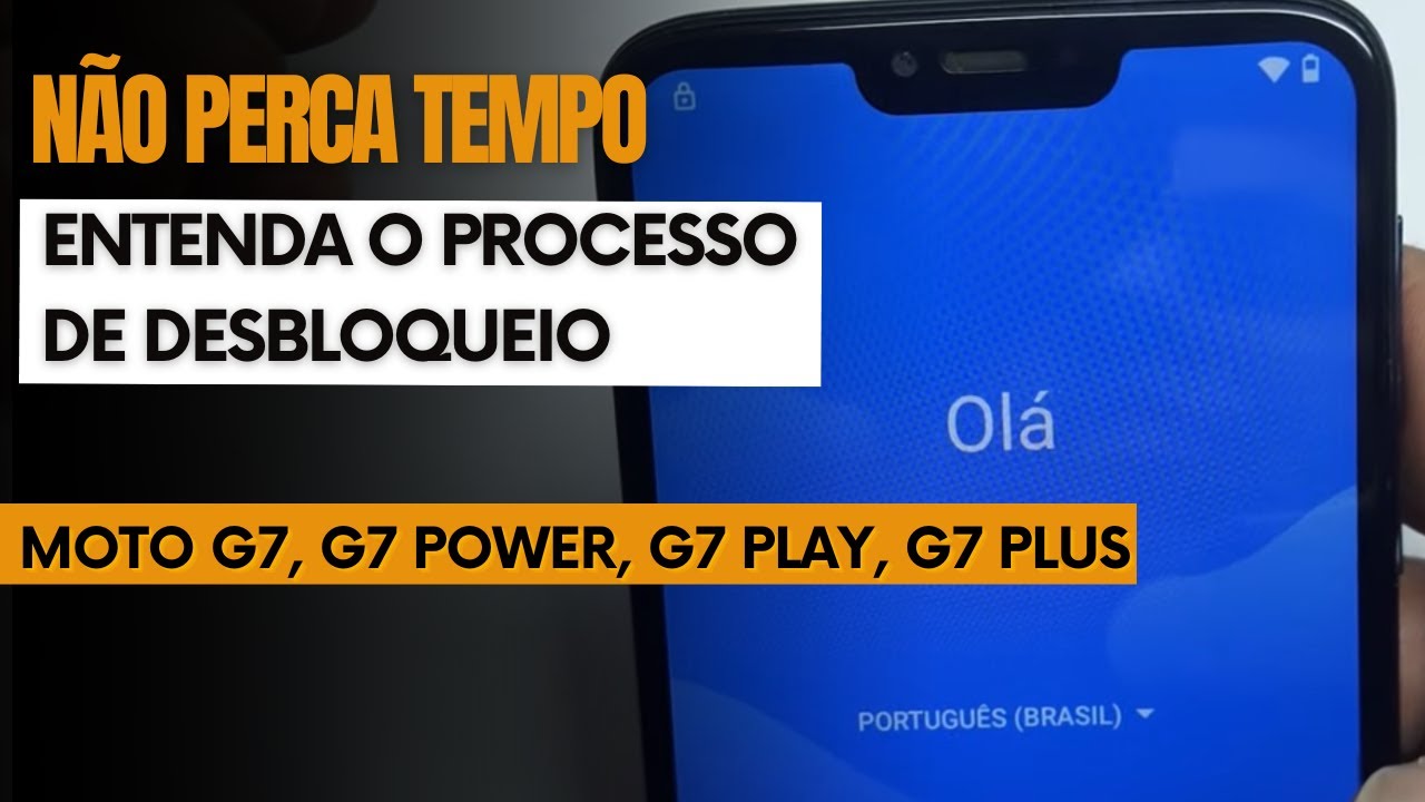 Remover conta Google Moto G7, G7 Power, G7 Play, G7 Plus,  G8, G8 Plus, One Macro