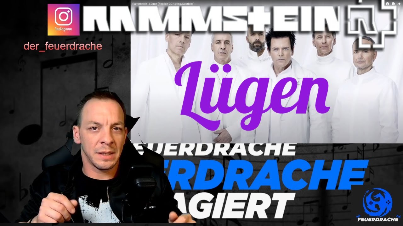 Reaktion auf Rammstein - Lügen -  Reaction - Analyse