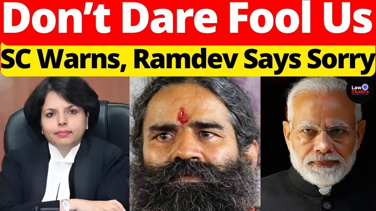 Ramdev Submits SC Apology; Please Pardon Me! 