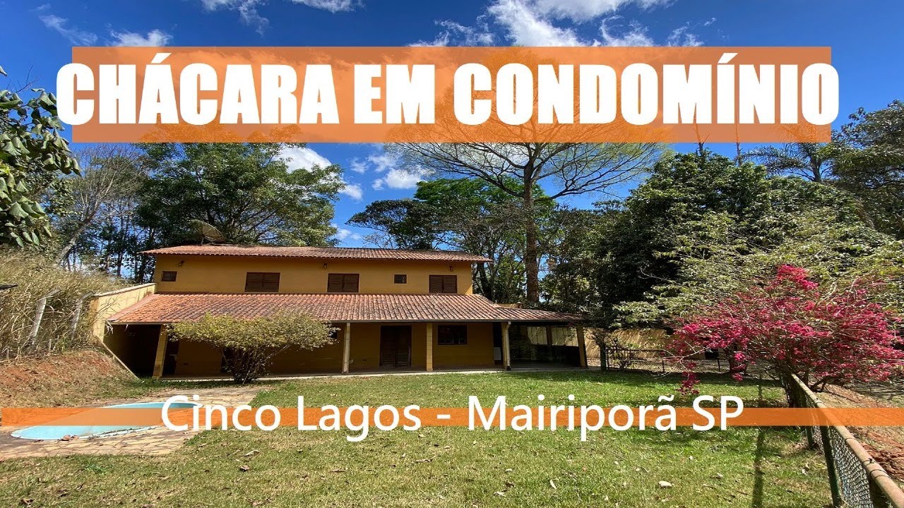 Chácara em condomínio à venda em Cinco Lagos - Mairiporã/SP #chácara #imobiliariamairipora