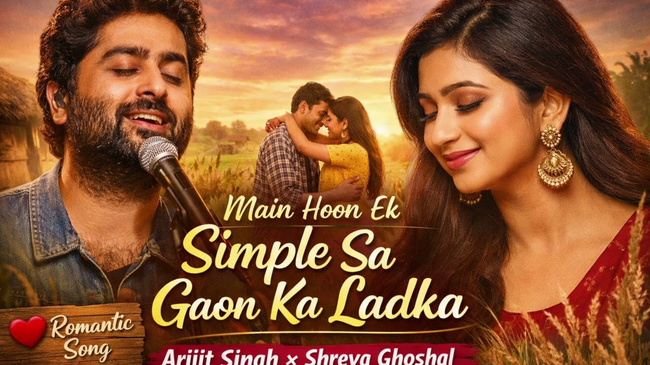 Main Hoon Ek Simple Sa Gaon Ka Ladka | Arijit Singh × Shreya Ghoshal Style | Romantic Love Song